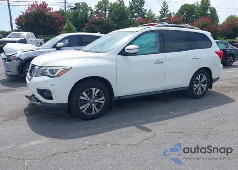2017 Nissan Pathfinder Sl z USA, uszkodzony, nr VIN 5N1DR2MN3HC900101